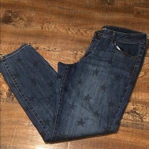 Old Navy Rock Star Jeans w/ 🇺🇸Stars!🔥🔥